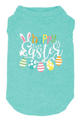 Weokwock camiseta perro Pascua divertida y ligera para paseos festivos.
