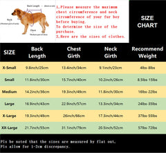 Camiseta Weokwock para perro talla XL, tela suave y liviana para exteriores.