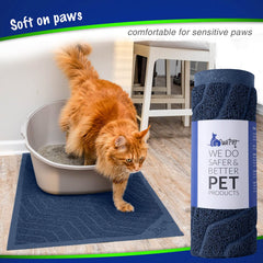 WePet malla superior atrapa arena y reduce desorden al salir el gato.