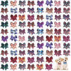 Lazo Wesiti floral para perro, ideal para fotos y fiestas.