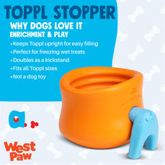 WEST PAW Toppl Stopper encaja en todos los Toppl, uso versátil
