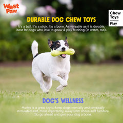 WEST PAW Zogoflex Hurley: color rojo vivo facilita localizarlo durante paseos.