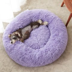 Cama para gato WESTERN HOME WH calma redonda ofrece confort y relax.