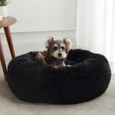 WESTERN HOME WH cama redonda para perros y gatos, ideal para abrazar y relajarse.