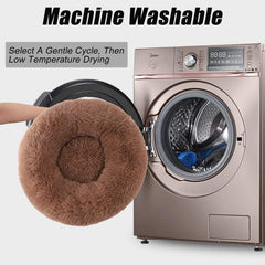 Cama lavable a máquina WgoogW para mascotas, limpieza fácil.