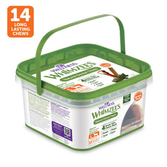 Whimzees Aliento Fresco: masticables para mantener el aliento por más tiempo.