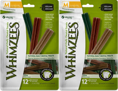Whimzees Stix para perros medianos, palitos fáciles de agarrar que apoyan la higiene bucal