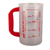 SureScoop de Whirley DrinkWorks, cucharón graduado para porciones precisas de alimento.