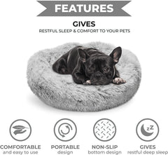 Whiskers & Friends material suave de peluche para descanso reconfortante