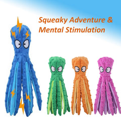 Whiskerspot Juguete Pulpo Tentáculos Texturas: estimula el juego sensorial durante la masticación.