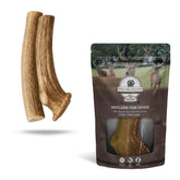 WhiteTail Naturals cuernos ciervo axis xl 2pack masticar: masticación natural para perros grandes.