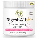 Wholistic Pet Organics Probiotics, botella de 2oz lista para su uso diario