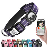 WhoseID collar para perro reflectante en la noche mejora la visibilidad