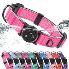WhoseID Collar porta Airtag: compartimento seguro para rastreo.