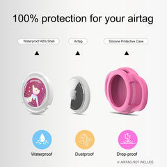 WhoseID funda AirTag, protección impermeable para condiciones exteriores y polvo
