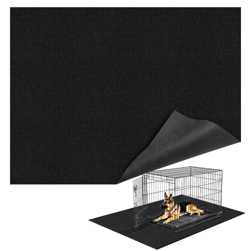 Wibeelee protección de suelo bajo jaula de perro grande