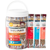 Wild Eats Simply Puree con Atún Ahi, sabor fresco para premiar al gato.
