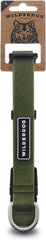 Collar Wilderdog Oliva impermeable listo para aventuras al aire libre