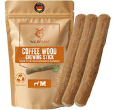 Wildfang cafe-madera para perro: masticación segura y limpia.
