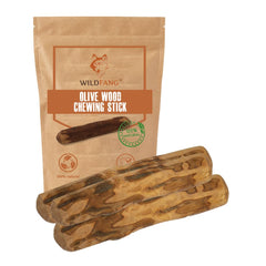 Wildfang palitos de olivo para perros: set de tres masticables naturales.