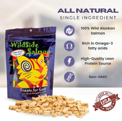 WildSideSalmon proteína única de salmón, ideal para dietas felinas