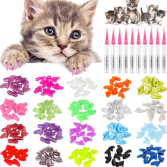 Protección estética para muebles y ropa con WILLBOND caps garras gato 20 colores.