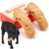 Willjoy mordedor indestructible de pino y nylon para perros grandes, muerden con fuerza
