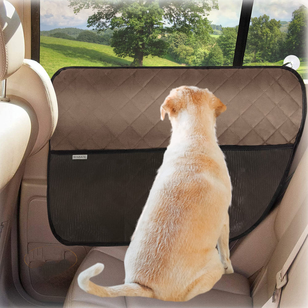 Protector de Puerta Winbate para perros, juego de 2 piezas, evita arañazos.