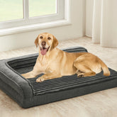 Windracing cama ortopédica para perros, espuma huevo, soporte estable para descanso