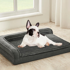 Cama ortopédica WINDRACING con espuma huevo para mayor comodidad.