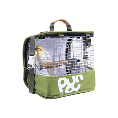 Wingle pajarera mochila de viaje: comodidad para transportar aves.