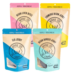 Winnie Lou, tiras de carne seca para perros, ideal para adiestramiento y recompensas