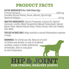 WINPRO sabor bacon natural en cada bocado, agradable para perros.