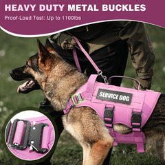 WINSEE chaleco con parches incluidos para personalizar la identidad de tu perro.