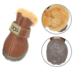 Forro de felpa en las botas WINSOON que mantiene el calor.