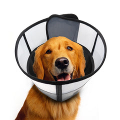 WinWeal cono para perro con doble capa y malla suave para mayor comodidad durante recuperación