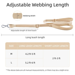 Wisedog longitud ajustable de la correa para perros.