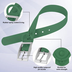 Funda para etiqueta de localización acoplada en el collar.
