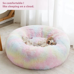WNPETHOME bordes elevados en cama para perro, apoyo suave para dormir