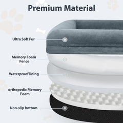 Funda desmontable de WNPETHOME facilita la limpieza rápida.