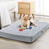 Cama ortopédica WNPETHOME con funda lavable para limpieza fácil y confort diario