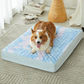 Cama ortopédica WNPETHOME para perros grandes con cubierta lavable para limpieza fácil