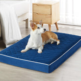 Cama ortopédica WNPETHOME XL con superficie de terciopelo suave para perros