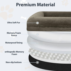 Funda lavable e impermeable de WNPETHOME protege la cama.