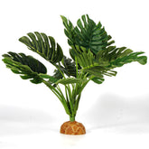 WOLEDOE monstera artificial planta para terrario se ve real y aporta refugio