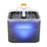 Wonder Creature bebedero para gatos con luz LED facilita ver el nivel de agua