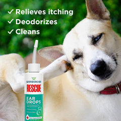 Wondercide Rescue limpieza suave de oídos que elimina cerumen.