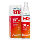 Wondercide Rescue, botella-spray-piel-mascotas, alivio suave para irritaciones.