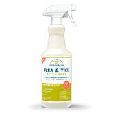 Wondercide Spray para pulgas y garrapatas en mascotas, efecto natural.