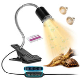 La lámpara de calor Wondrokey con casquillo cerámico duradero para reptiles, segura y estable.